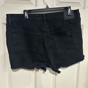 Aeropostale Black Jean Shorts